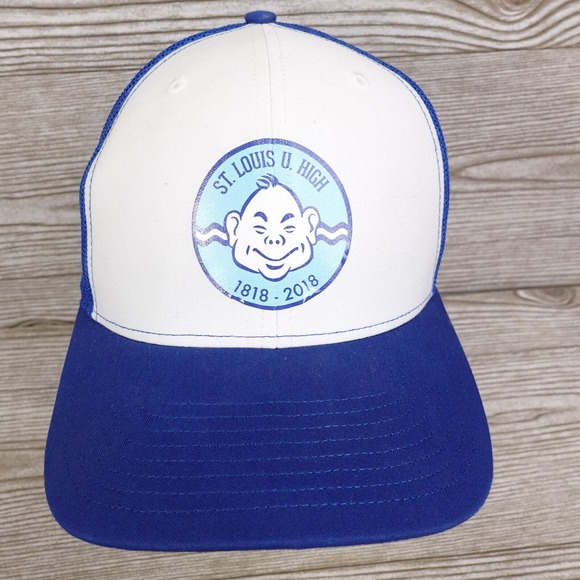 ST LOUIS U HIGH SLUH SLU ADJUSTABLE SNAPBACK MESH BASEBALL HAT CAP - Picture 1 of 8